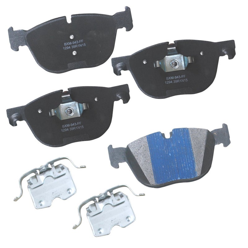 Bendix Premium SBM1294 Semi-Metallic Front Brake Pads for BMW X4 2018-2016, X5 2018-2007, X6 2016-2008, X6 2019-2018 - Image 1
